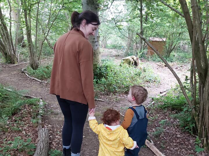 Going for a walk, Woodland Tots - Out to the Woods