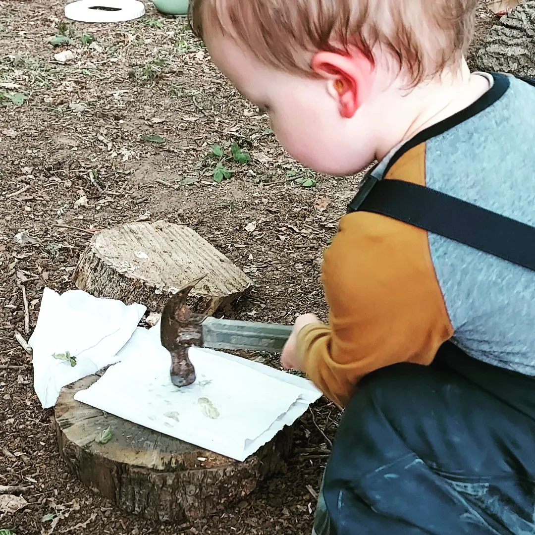 Woodland Tots Out to the Woods forest school